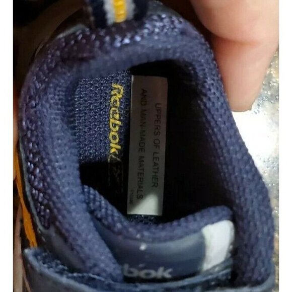 Reebok Toddlers Size 3 Blue and Gray - Picture 8 of 12